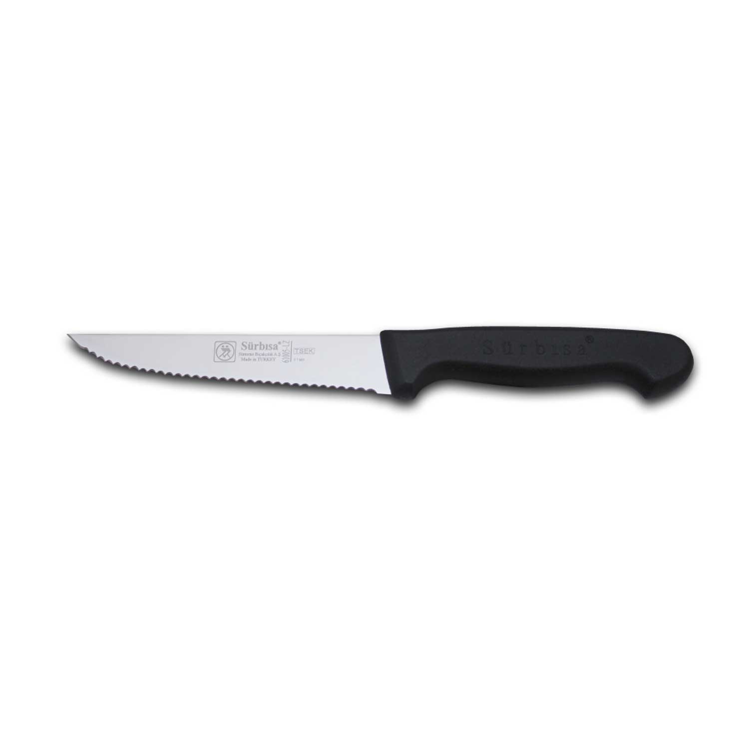 Sürmene Sürbısa 61005 Tırtıklı Sebze Bıçağı 12.5 cm