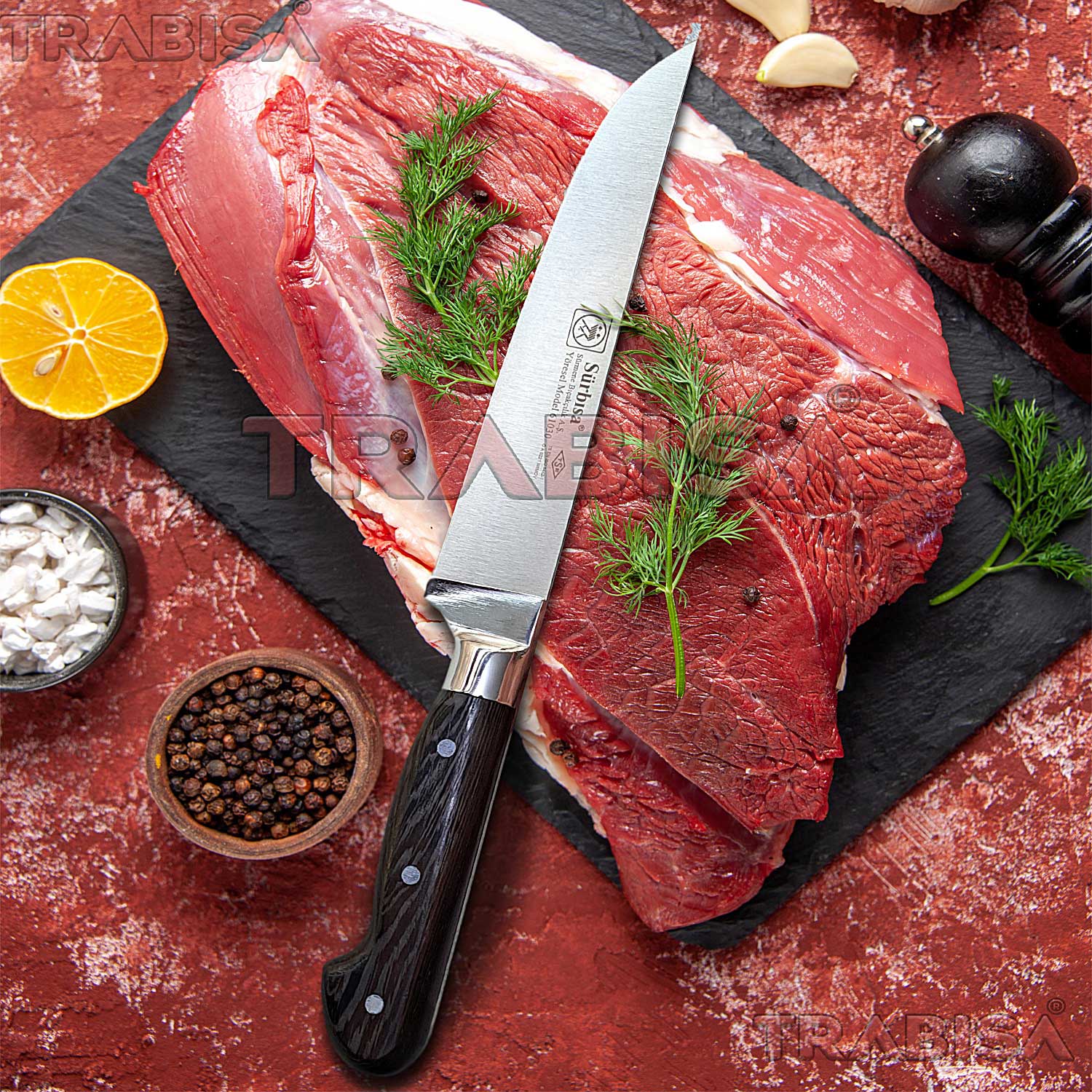 Sürmene Sürbısa 61030-YM Kasap Bıçağı