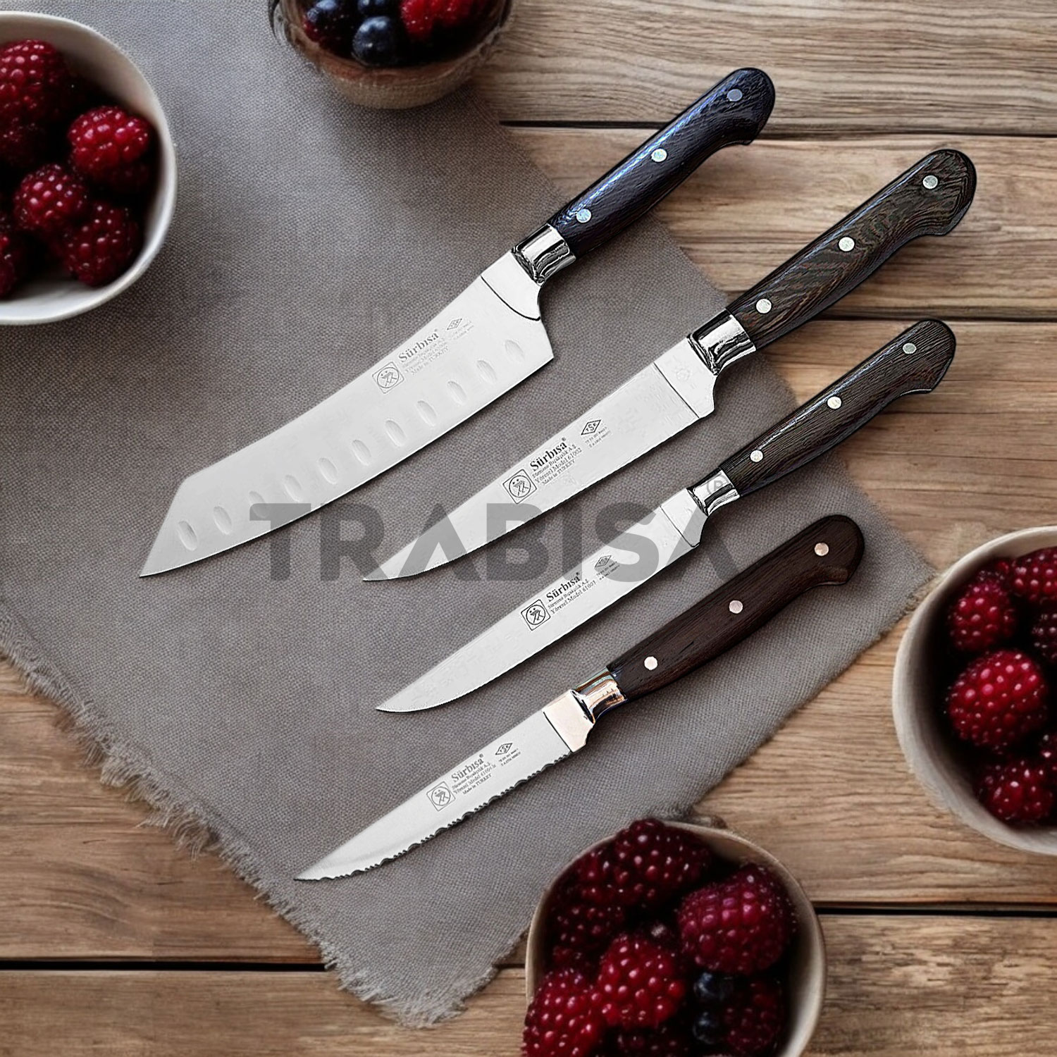 Sürmene Sürbısa 61096 Mutfak Bıçak Seti
