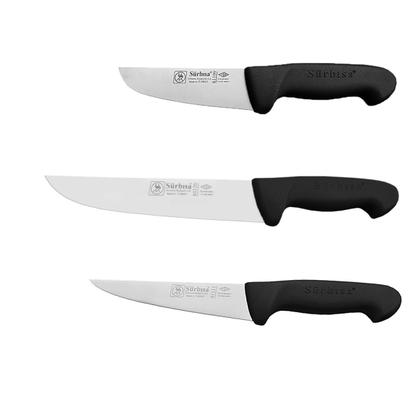 Sürmene Sürbısa 61120-111-109 Kasap Kurban Bıçak Seti