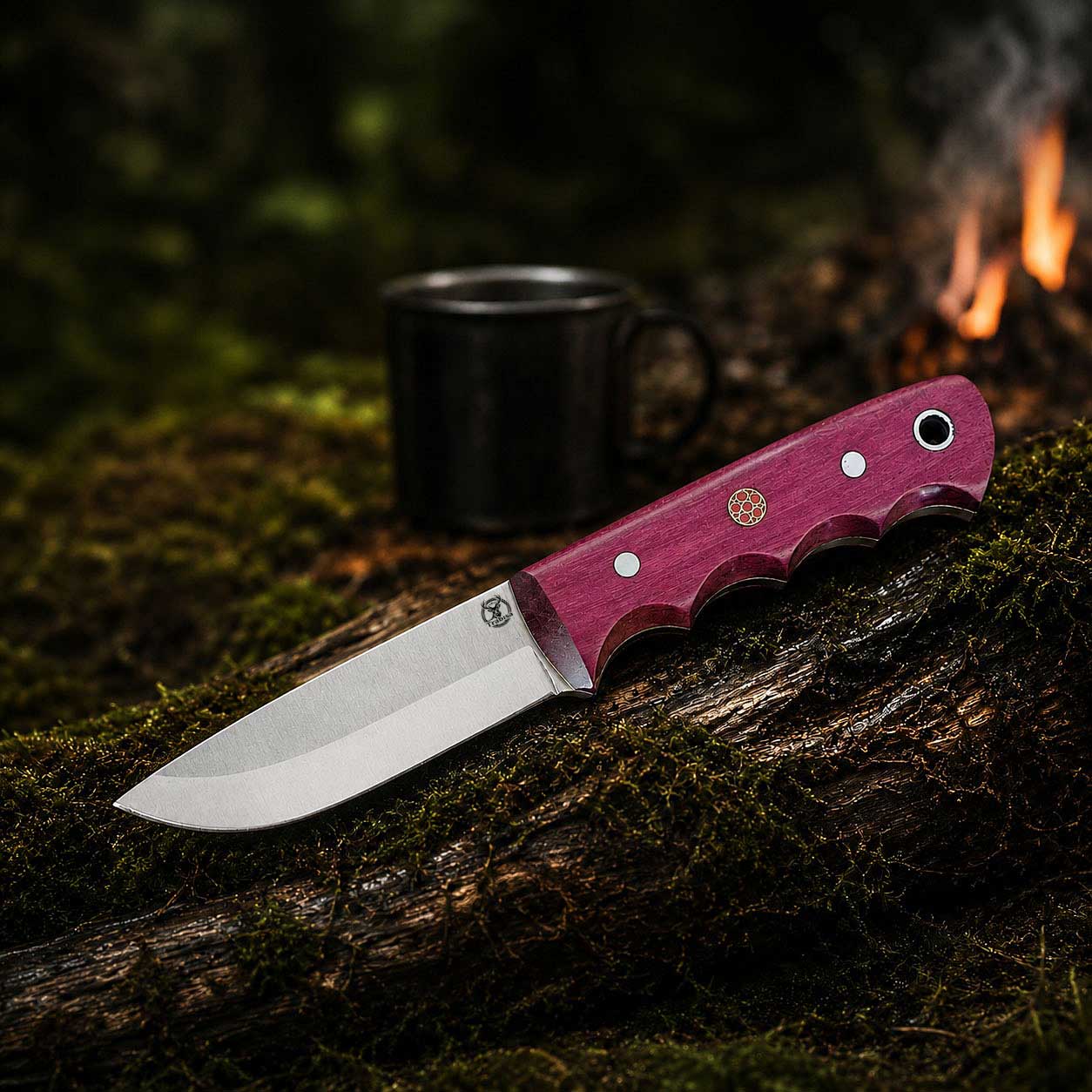 Sürmene El Yapımı N690 Bushcraft - Av Bıçağı