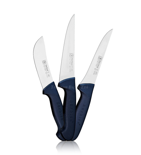 Sürmene Sürbısa 61121-3 Kasap Bıçak Seti