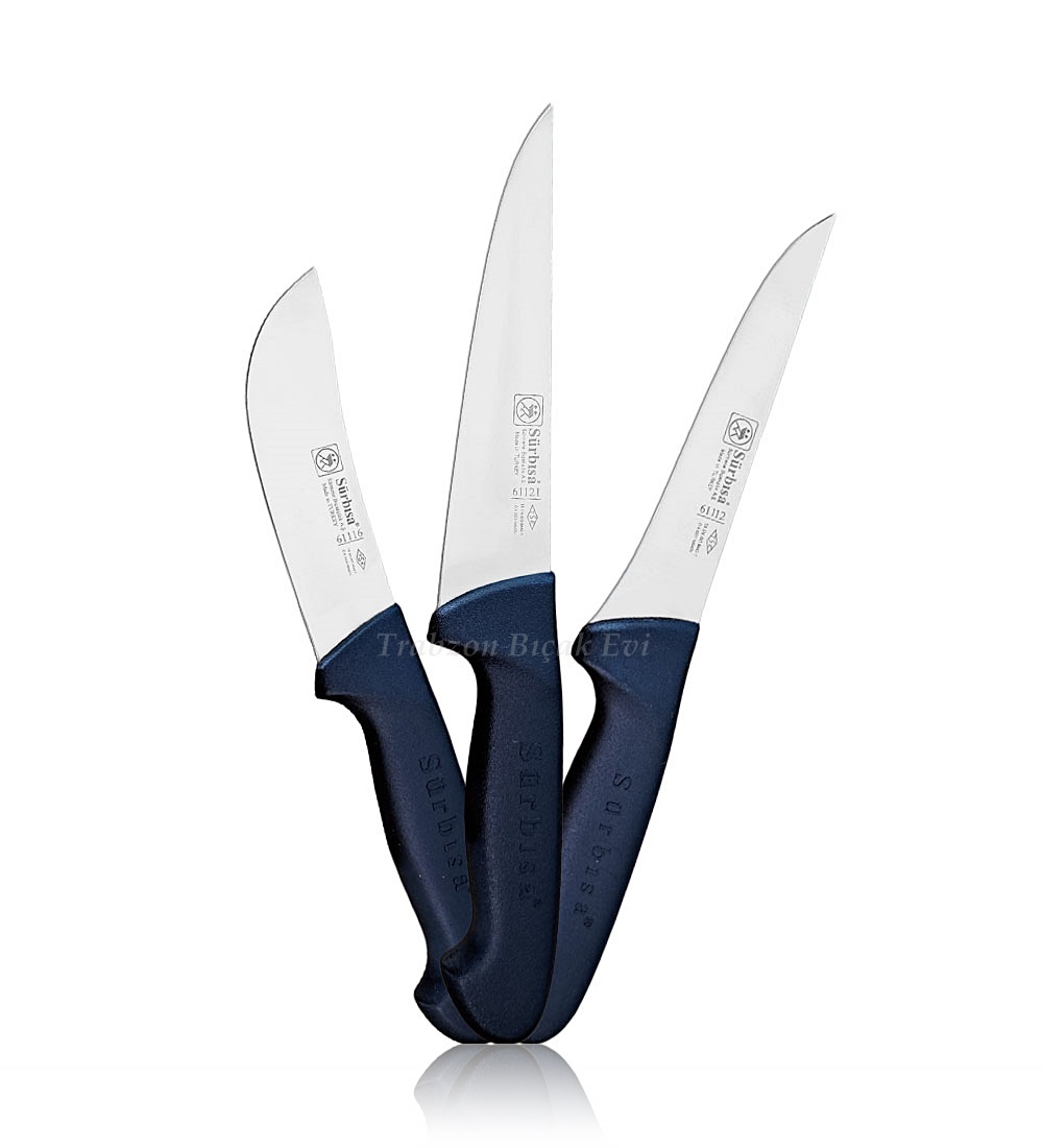 Sürmene Sürbısa 61121-3 Kasap Bıçak Seti