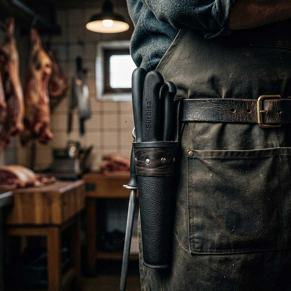 Sürmene Sürbısa 61121 Kasap Bıçak Seti