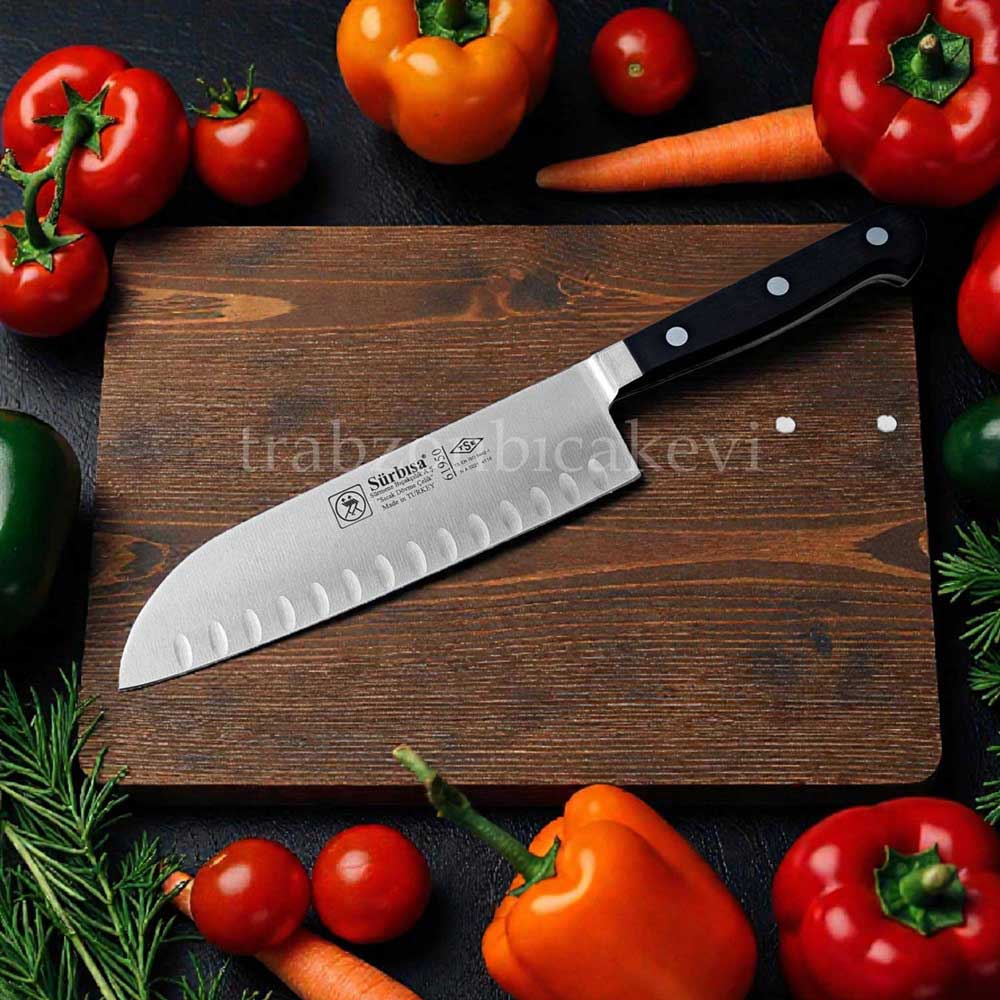Sürmene Sürbısa 61950 Santoku Şef Bıçağı 18 cm