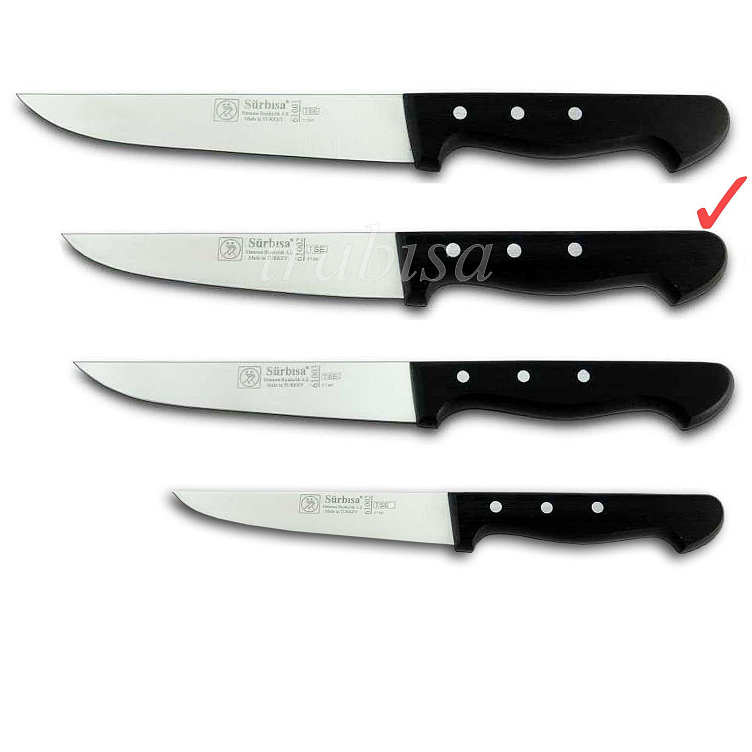 Sürmene Sürbısa 61002 Sebze Bıçağı 13 cm
