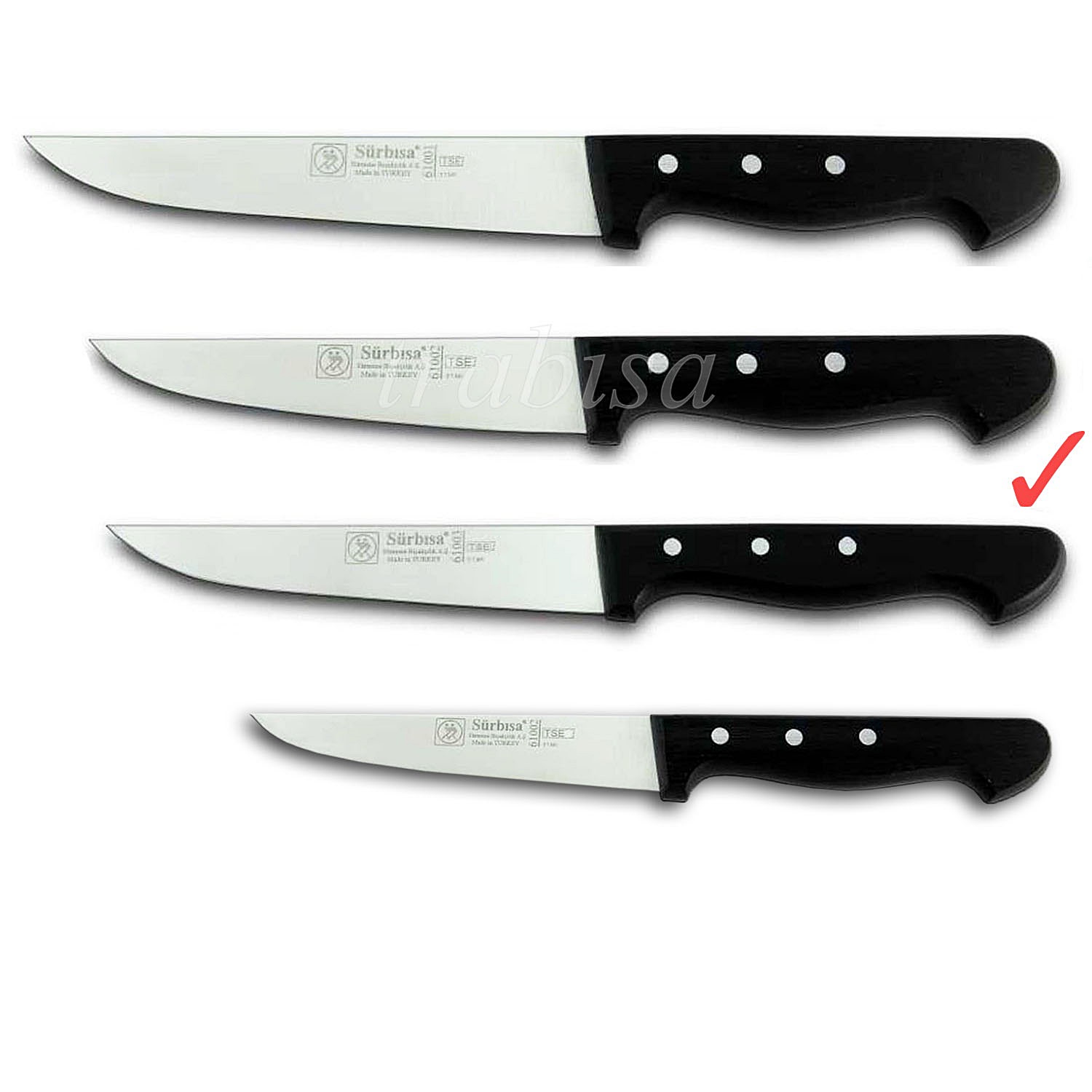 Sürmene Sürbısa 61003 Sebze Bıçağı 12.5 cm