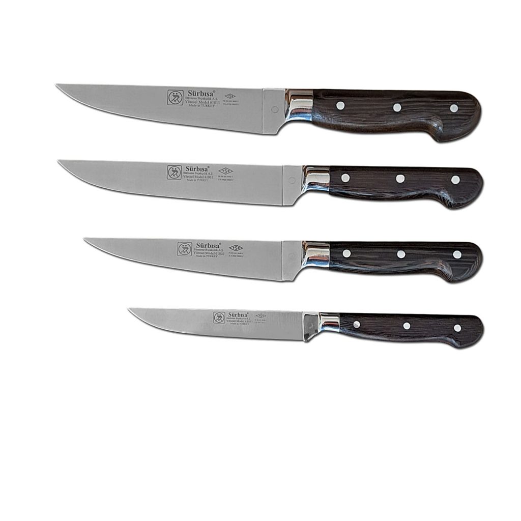 Sürmene Sürbısa 61502 YM-4 Mutfak Bıçak Seti