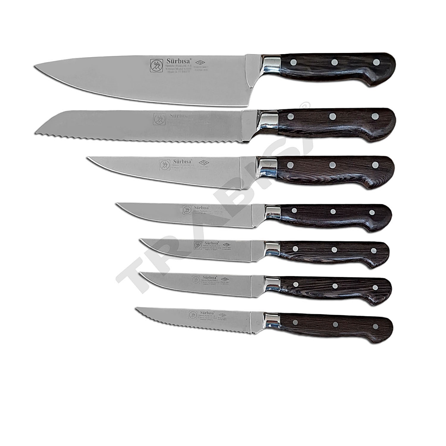 Sürmene Sürbısa 61510 Mutfak Bıçak Seti