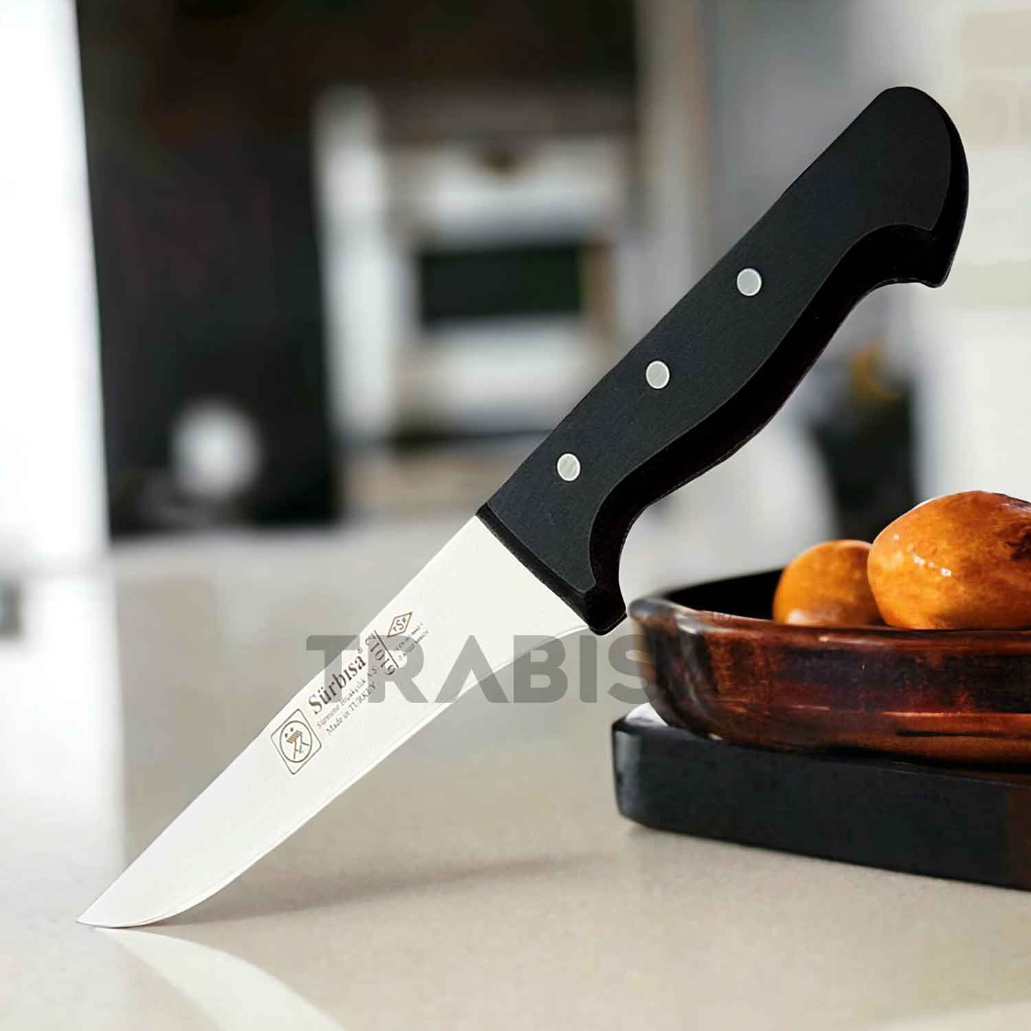 Sürmene Sürbısa 61012 Kasap Kemik Sıyırma Bıçağı 13.5 cm