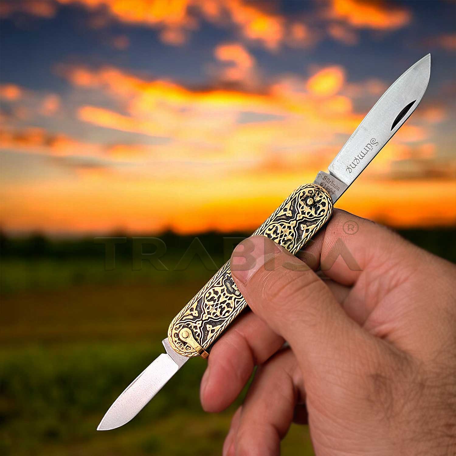 Sürmene Sürbısa 61804 Çift Bıçaklı Çakısı 5 cm